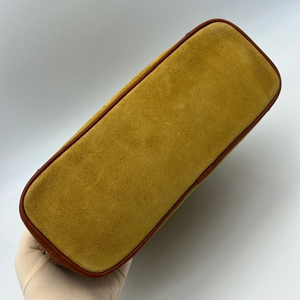 Dooney & Bourke Suede Crossbody Chamois